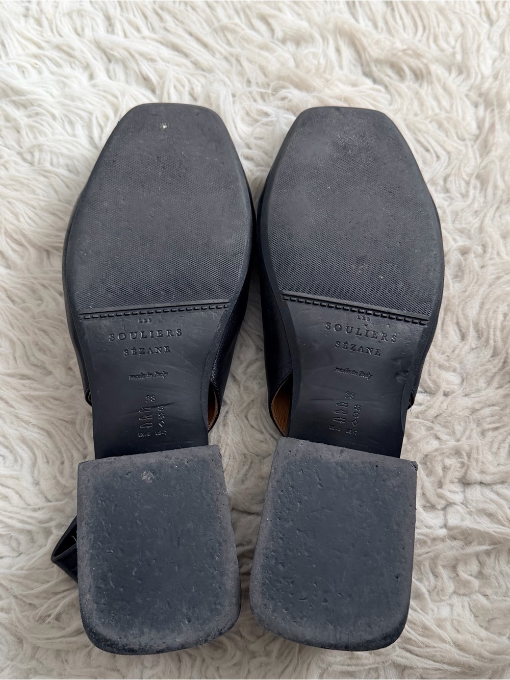 Sezane Philippine Low Mary Janes - Black - Picture 4 of 9